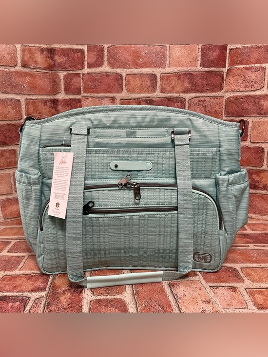 lug Handbags - Lug Windjammer Aqua Weekender Tote Bag Trolley Crossbody Travel Shoulder